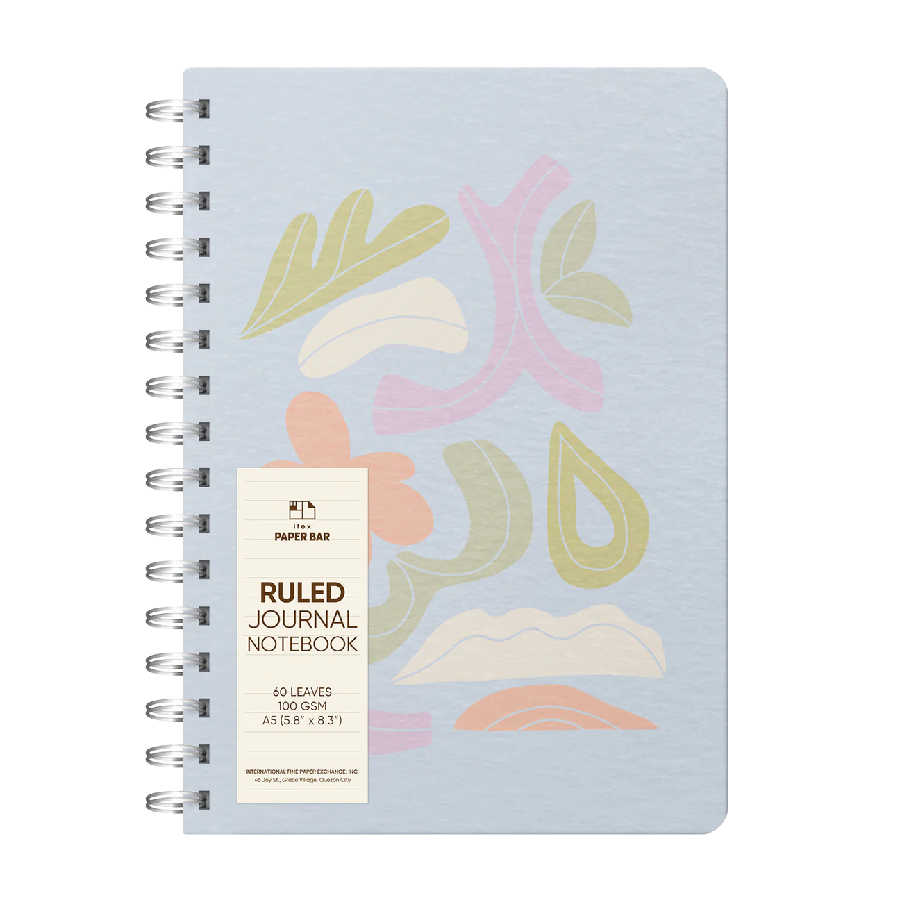 A5 Notebook - Bloom (Cornflower)